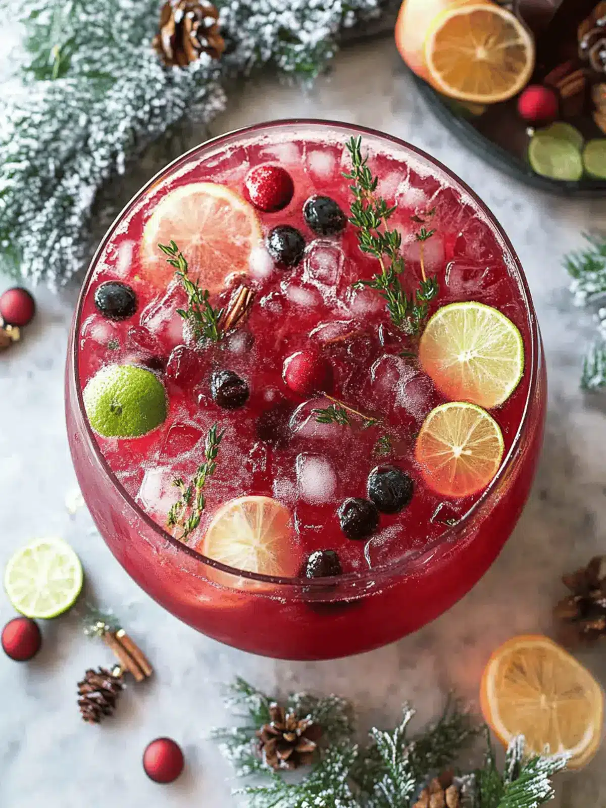 Non Alcoholic Christmas Punch Recipe