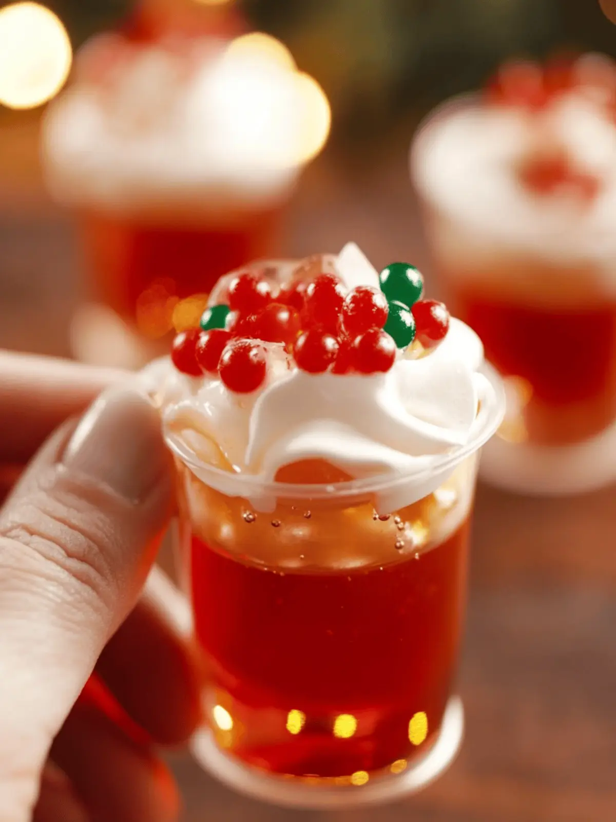 Holly Jolly Fireball Shots to Spark Your Holiday Parties 3 Holly Jolly Fireball Shots