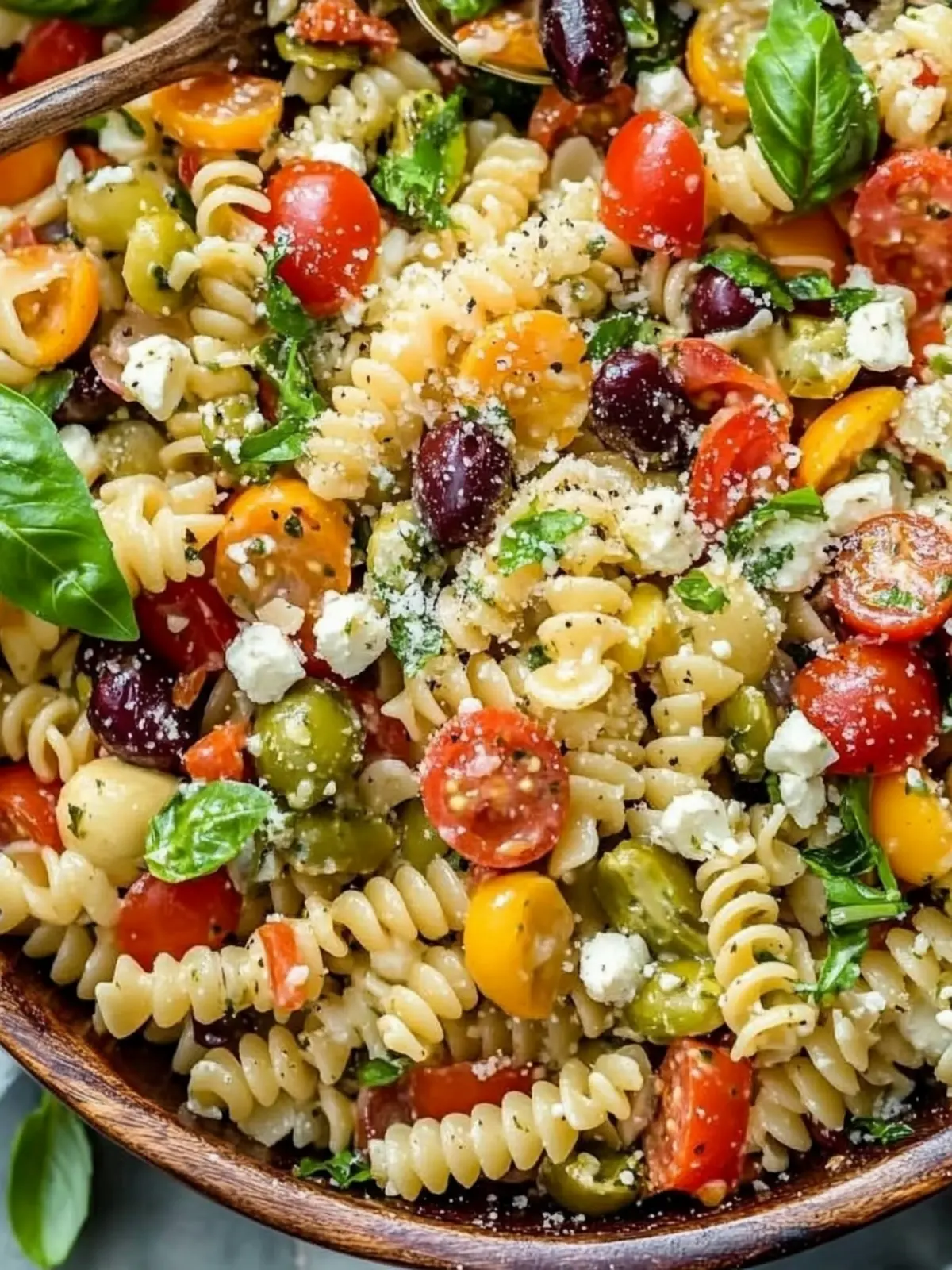 Irresistible Italian Pasta Salad: Healthy Chickpeas & Veggies
