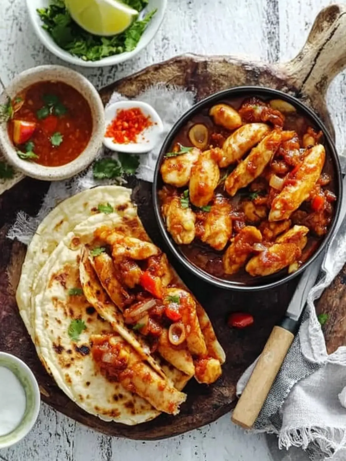 Irresistible BBQ Balinese Chicken Roti: A Flavorful Delight