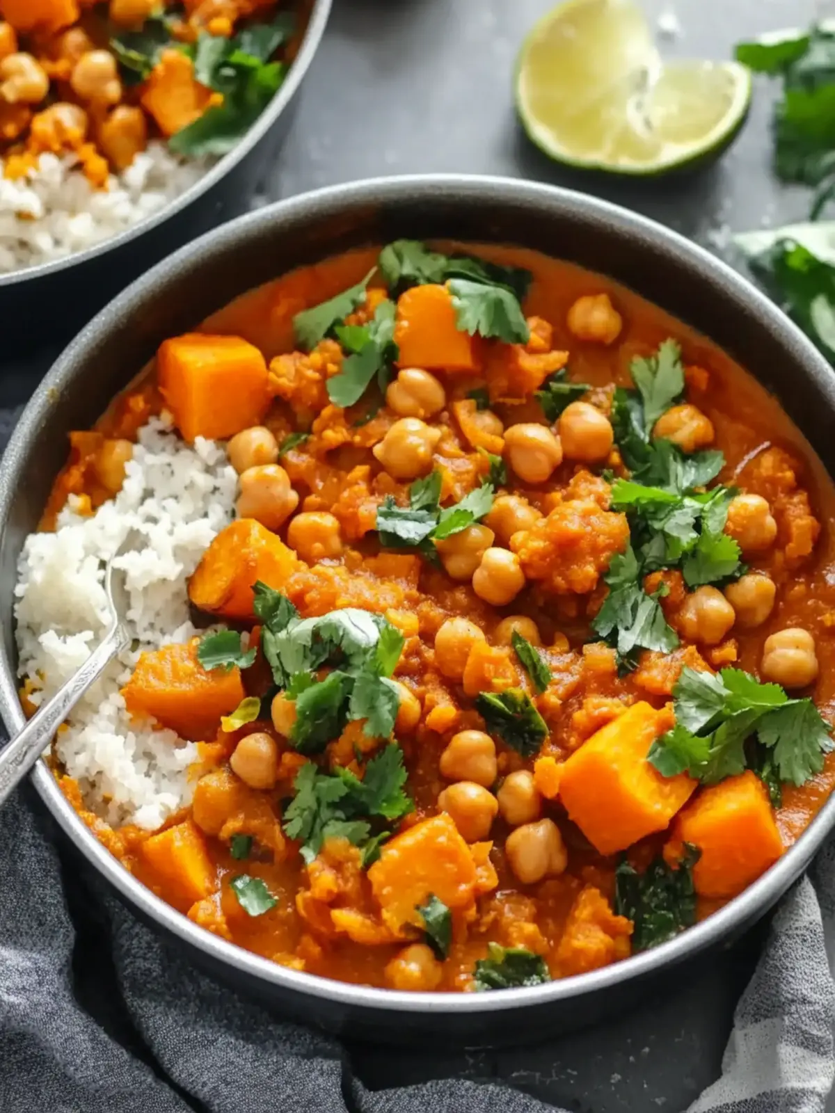 Easy Chickpea and Sweet Potato Curry: A Delicious Delight
